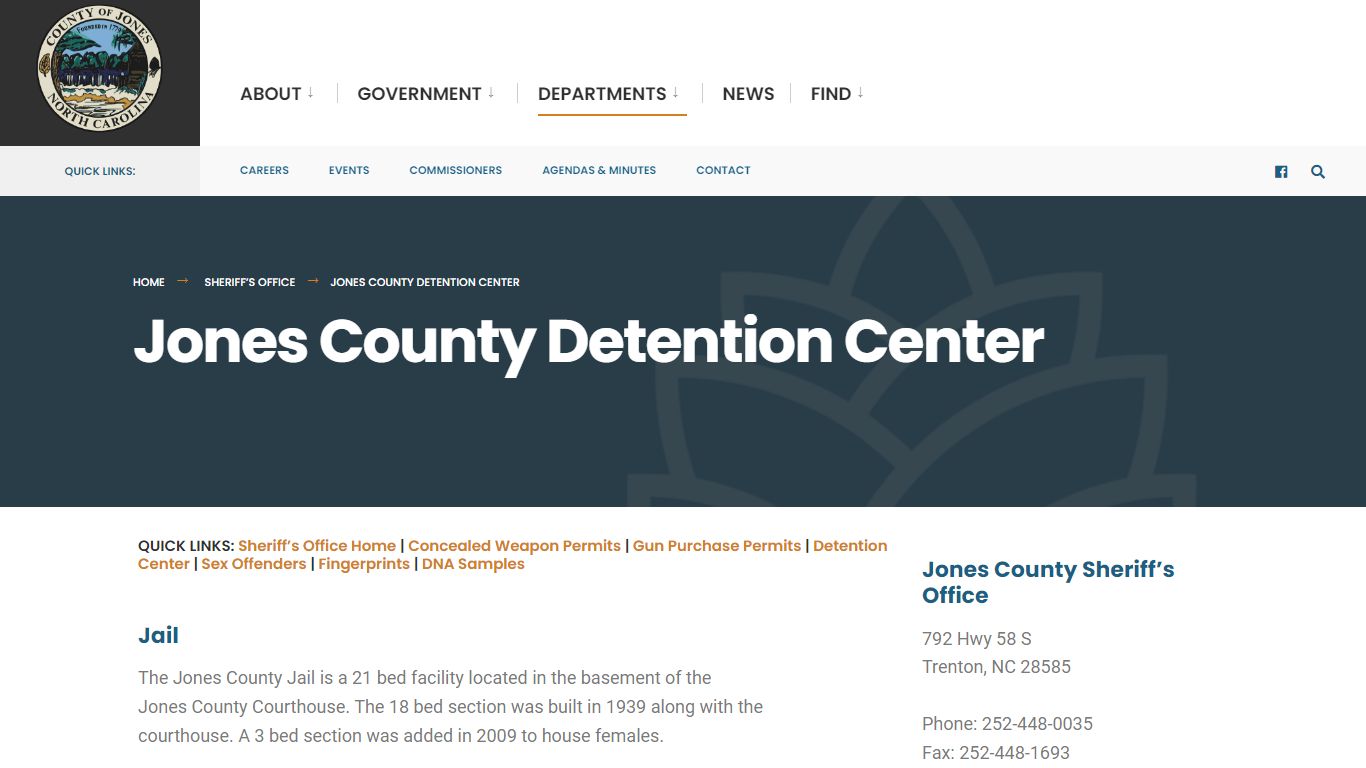 Jones County Detention Center